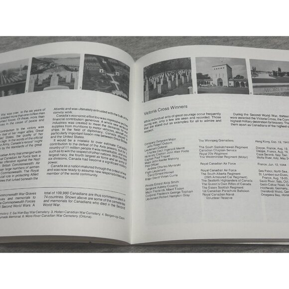 Valour Remembered Canada the Second World War Softcover Book - Picture 4 of 7